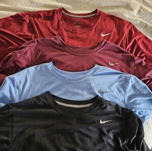 Lot of 4 men's Nike dri fit tshirt